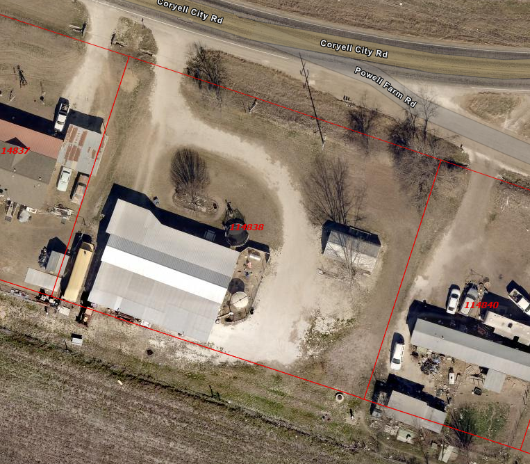 CCAD Map 504 Coryell City Rd